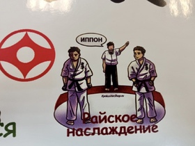 Комплект стикеров Киокушинкай